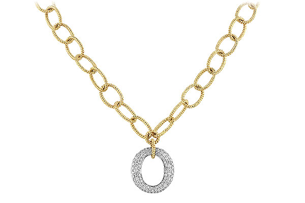 B190-10670: NECKLACE 1.02 TW (17 INCHES)