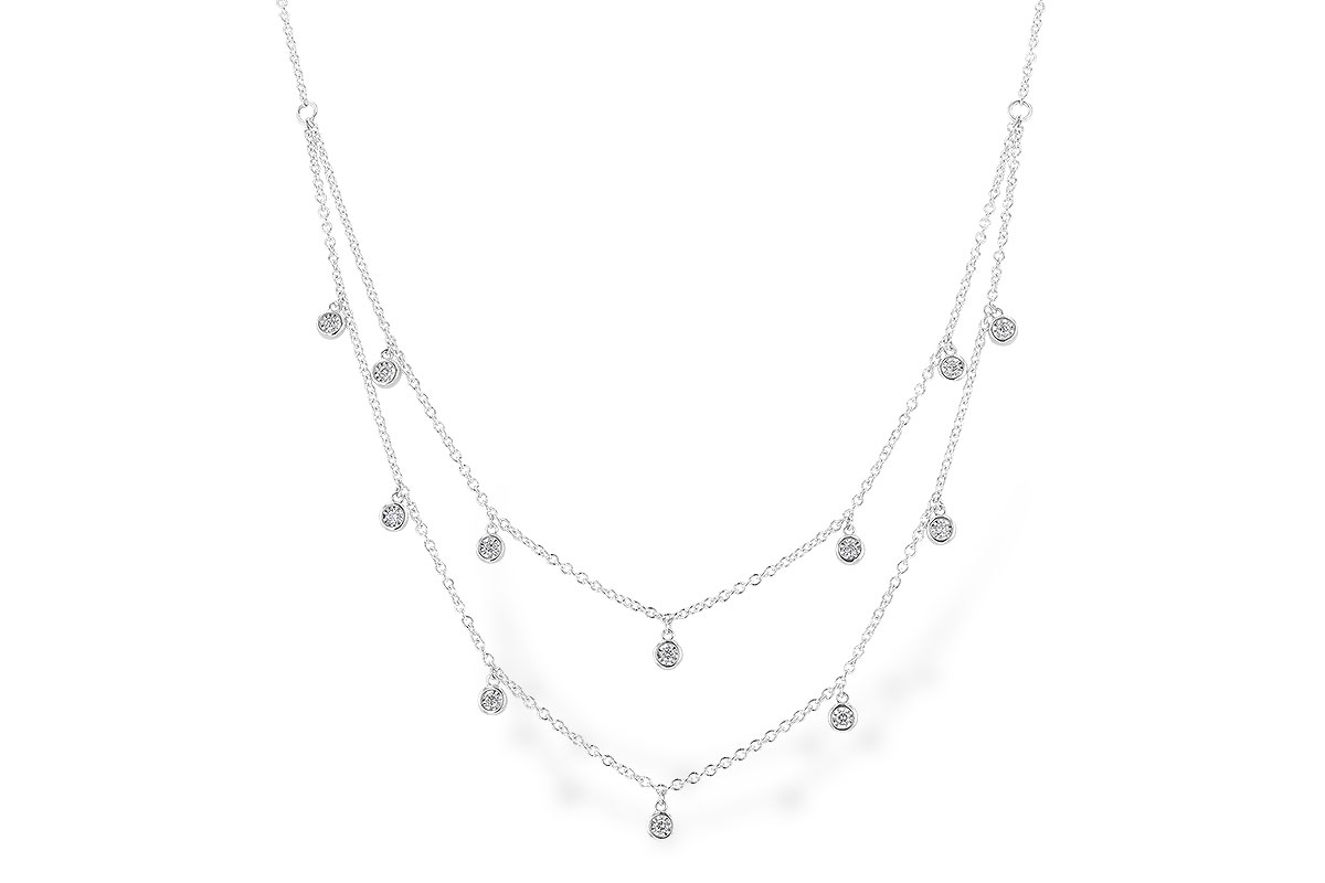 D273-74352: NECKLACE .22 TW (18 INCHES)