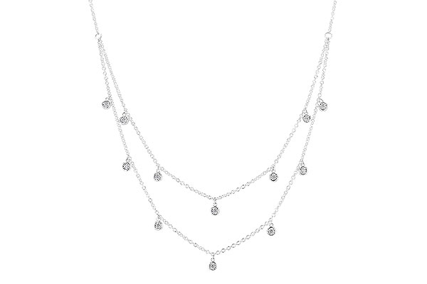 D273-74352: NECKLACE .22 TW (18 INCHES)