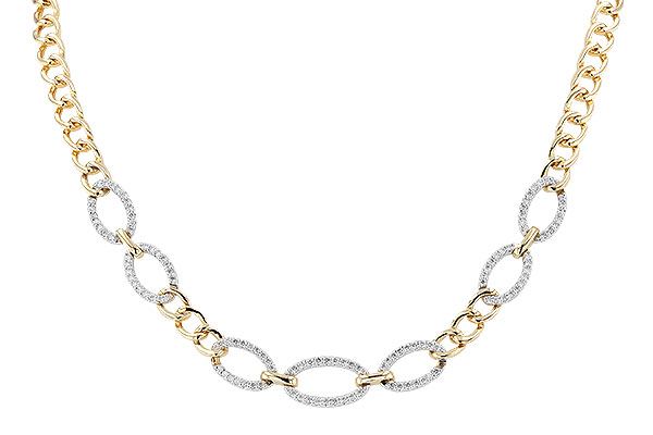 M273-75224: NECKLACE 1.12 TW (17")(INCLUDES BAR LINKS)