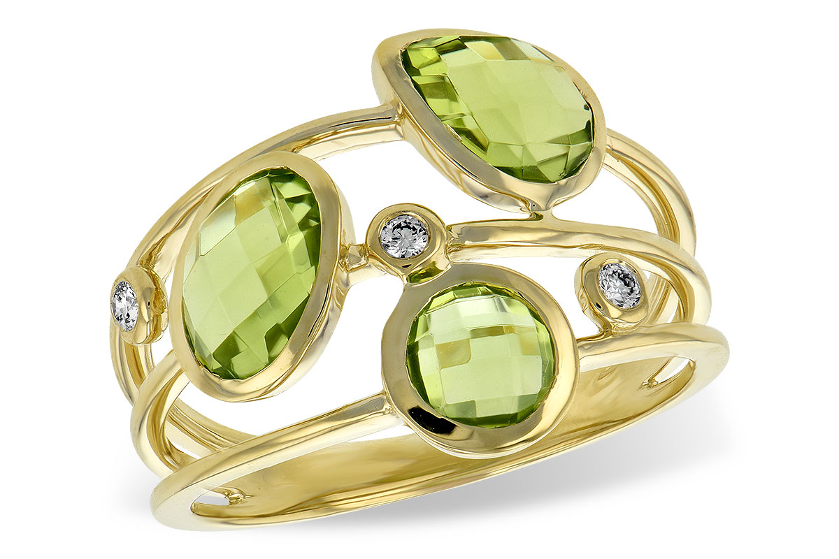 D189-22525: LDS RG 2.45 PERIDOT 2.50 TGW