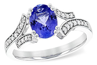 F190-16179: LDS RG 1.15 TANZANITE 1.30 TGW