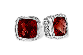 G272-82543: EARR 2.50 TW GARNET