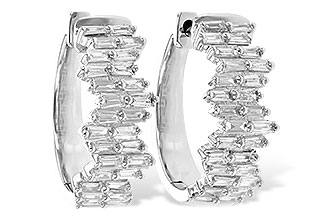 M190-14351: EARR .70 TW BAGUETTE DIAS